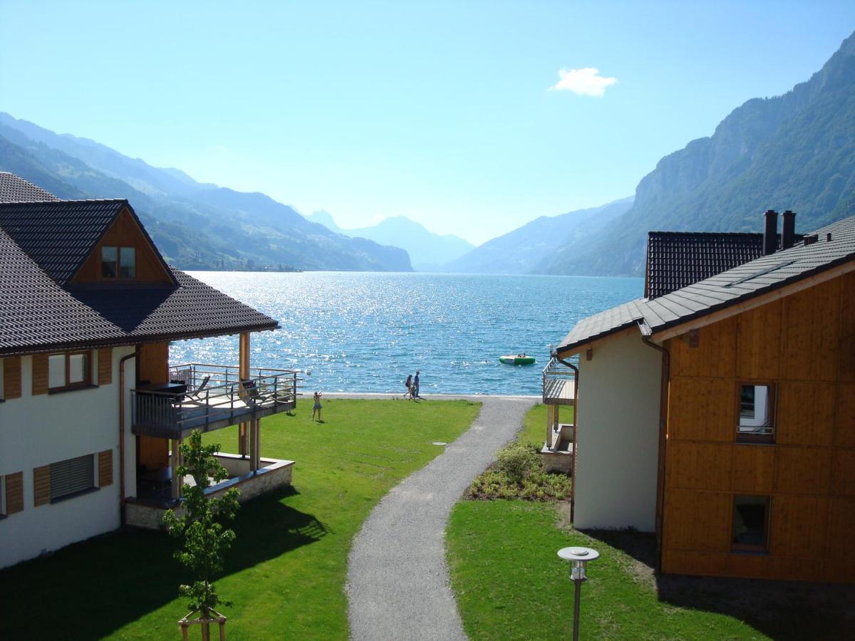 Resort Walensee Appartements Unterterzen Екстериор снимка